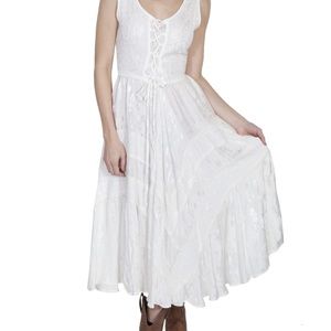 Honey Creek Scully Western Ivory dress. Never wore.